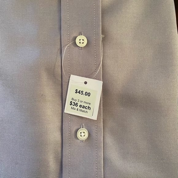 Jos. A. Bank Traveler Light Purple Button Down Long Sleeve Sport Shirt X… - Picture 6 of 7